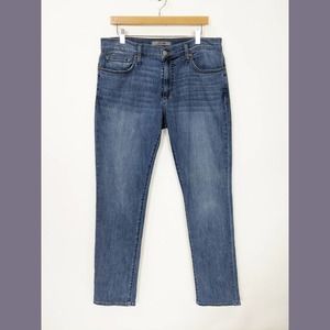 Joe's Jeans Size 33W Men's Medium Wash Blue Standard Slim Jeans